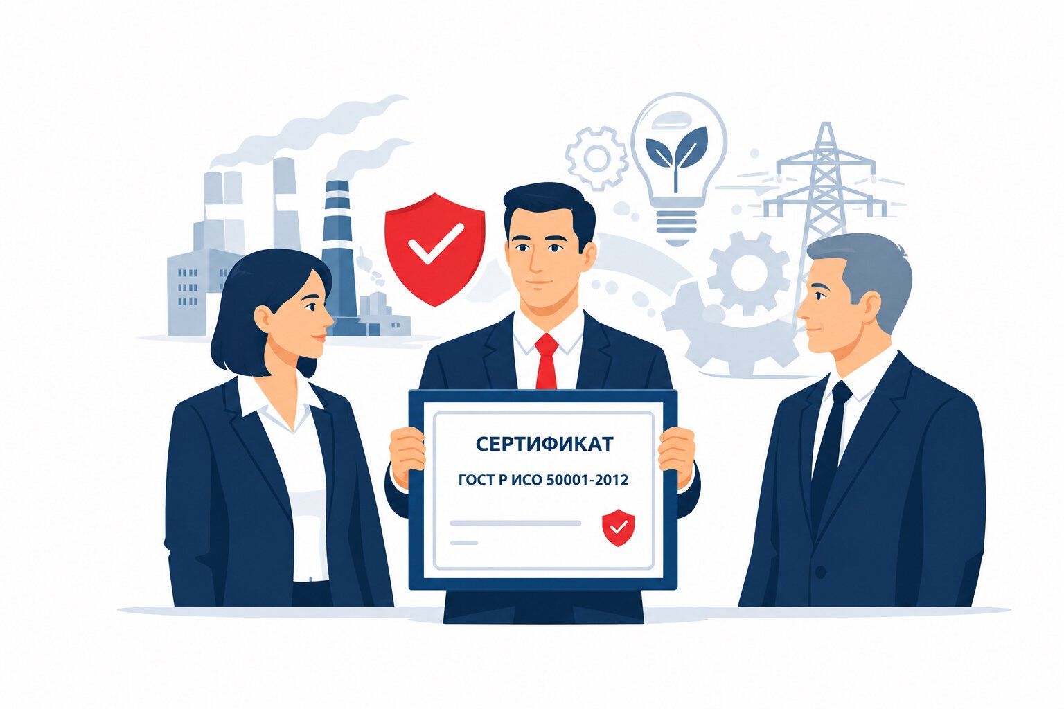 Оформление сертификата ГОСТ Р ИСО 50001-2012 в Тамбове и по всей Тамбовской области