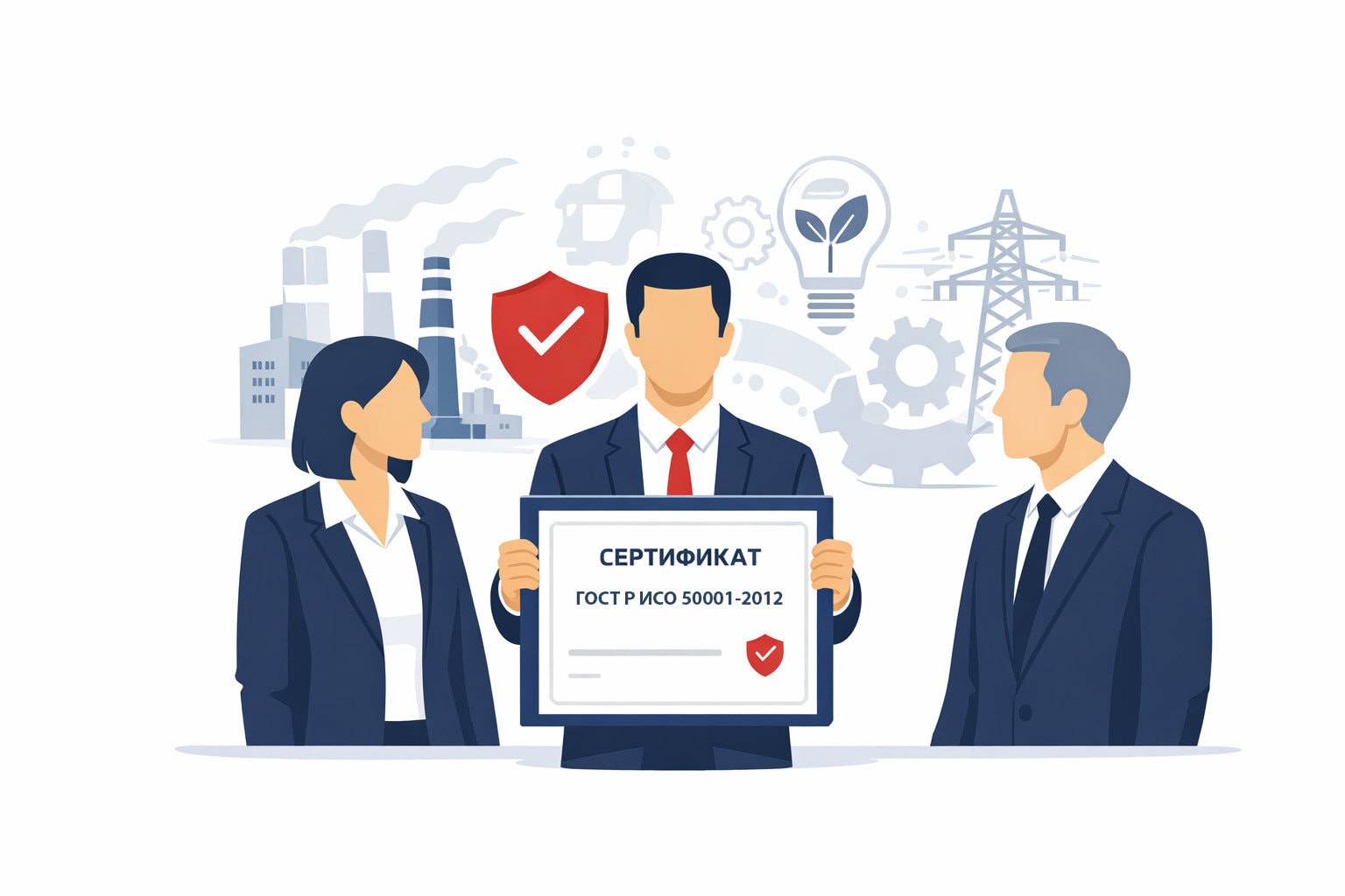 Оформление сертификата ГОСТ Р ИСО 50001-2012 в Тамбове и по всей Тамбовской области