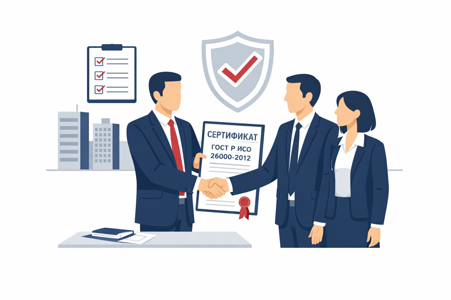 Порядок оформления сертификата ГОСТ Р ИСО 26000-2012 в Тамбове